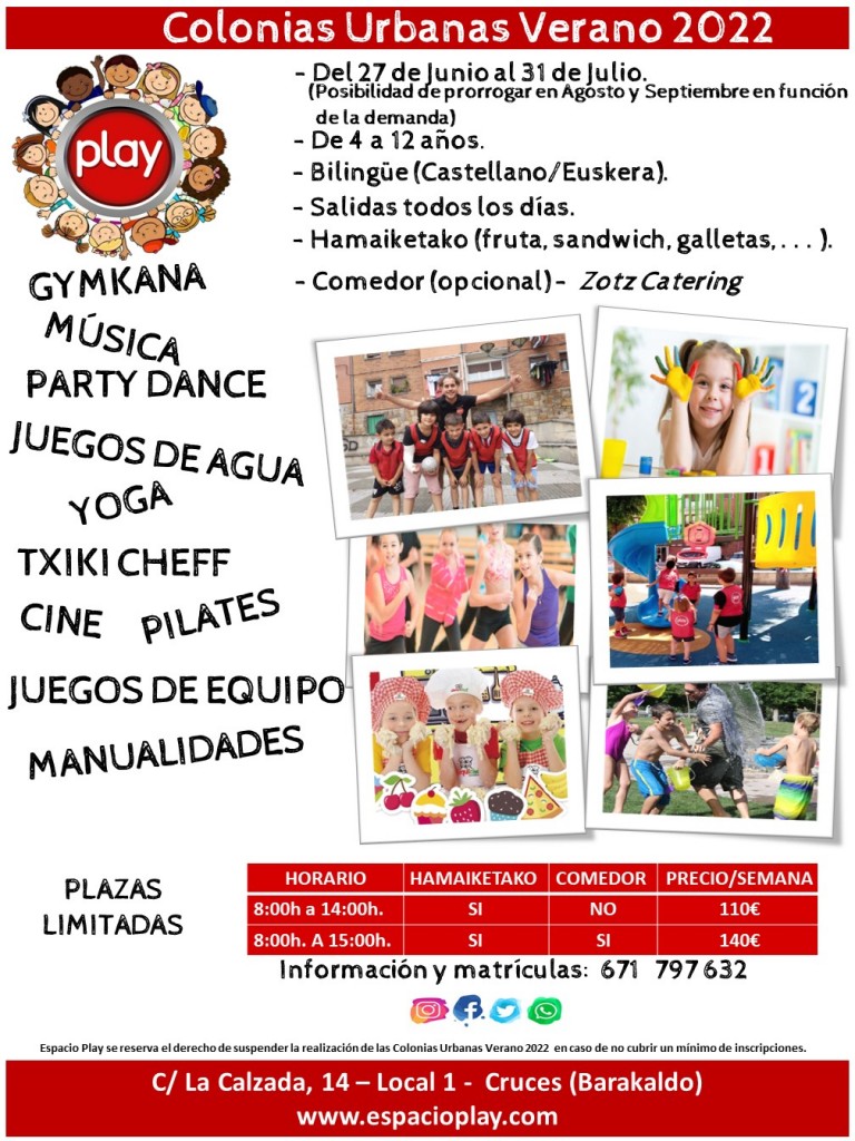 Colonias Urbananas Verano 2022